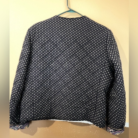 Vera Bradley Indiana quilted jacket size L. - Picture 2 of 10